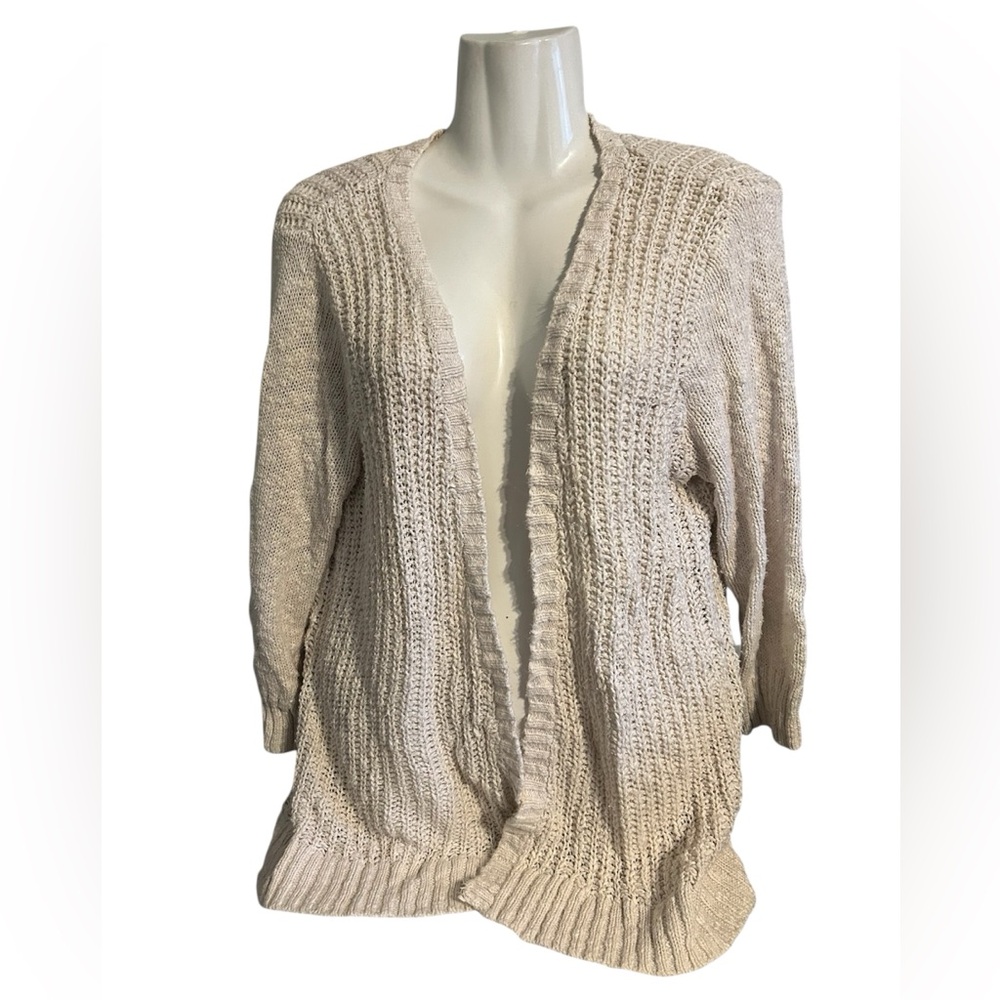 Mossimo Supply Co. Women's Beige Knit Cardigan